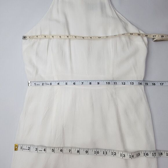 MINKPINK white halter lined casual dress large - Picture 5 of 6